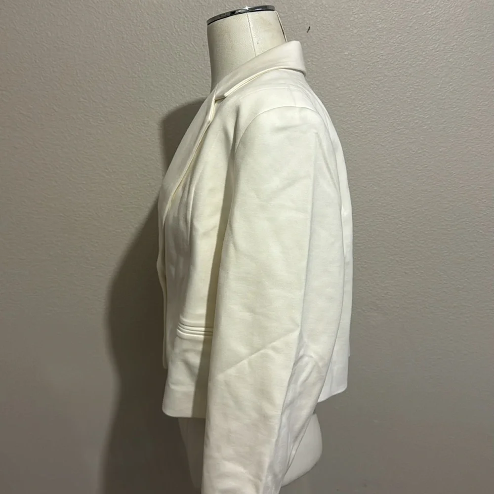 Spanx Pointe Cropped Blazer Cloud Office Business Formal - Picture 7 of 8
